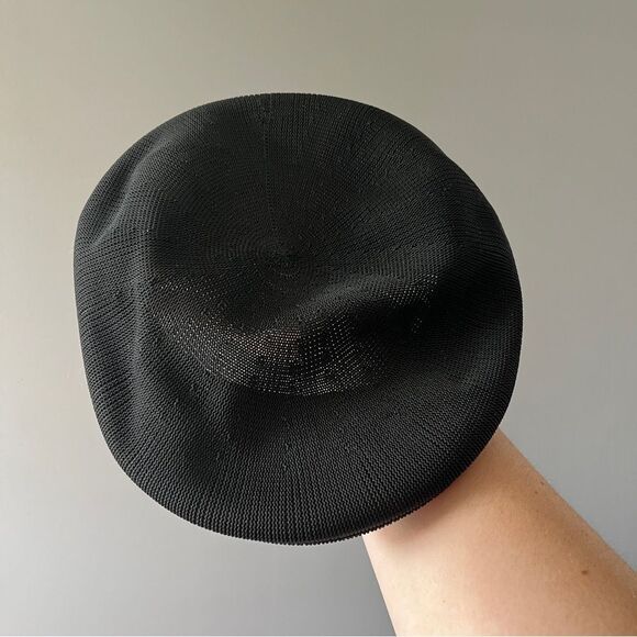 Vintage Country Gentleman Black Newsboy Cap Gold Neutral Size Medium - Picture 2 of 5